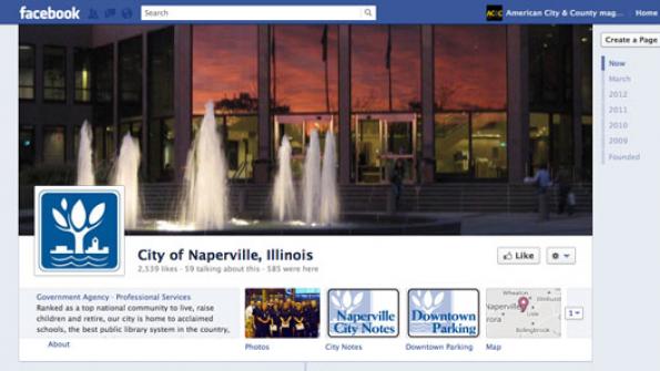 Naperville tops list of Illinois cities using social media