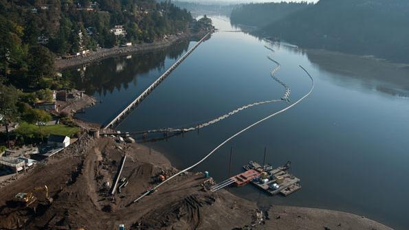 Innovative wastewater pipe resolves lake’s environmental problems (with related video)