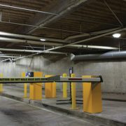 Photo of Oakland's Dalziel Garage retrofit lighting installation