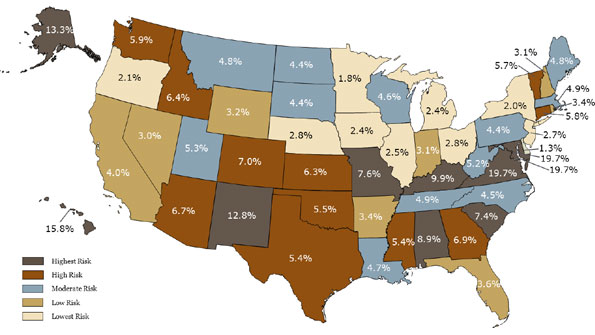 Report: Federal funding cuts could hit some states hardest