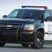 A marked 2013 Chevrolet Tahoe PPV used in surveillance duties.