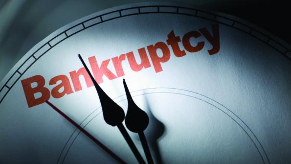 The cost of going bankrupt