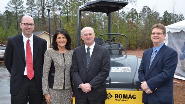 New facility for BOMAG in South Carolina (with related video)