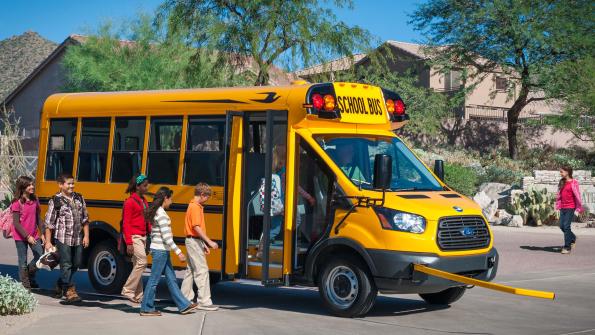 School bus now available on Ford Transit platform (with related video)