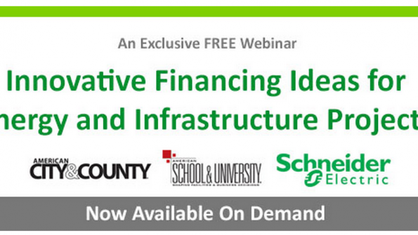 Innovative financing ideas for energy and infrastructure projects