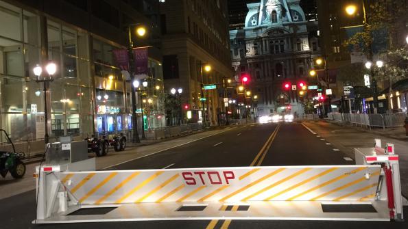 Portable crash barriers shield Pope Francis on his recent visit (with related video)