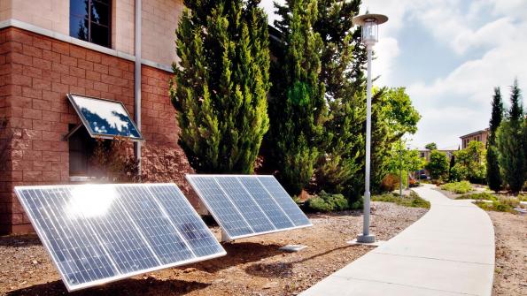 Marine facility gets energy-saving solar lighting (with related video)