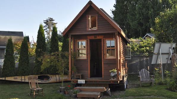 Tiny house community houses local homeless population