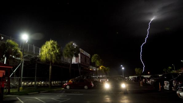 Lightning detectors provide early warning of storms in Sunshine State