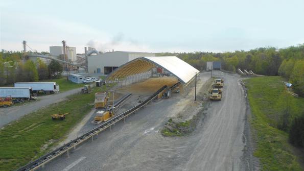 Use this fabric structure for outdoor events