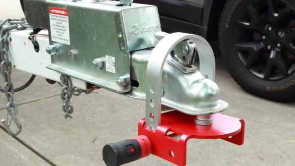 Coupler lock helps halt trailer theft