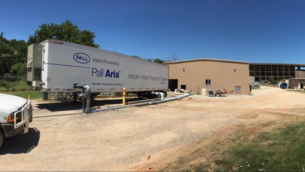 Mobile treatment system quickly restores drinking water in Texas