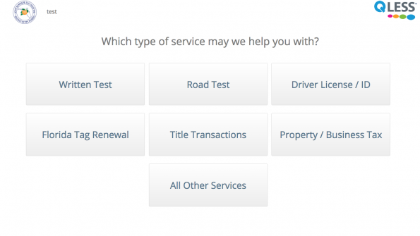 Virtual check-in speeds service in Florida county (with related video)