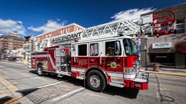 New Hampshire fire crew relies on ladder apparatus with a long reach