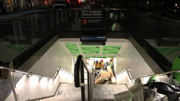 New York subway station damaged in 9/11 attacks opens just before 17th anniversary