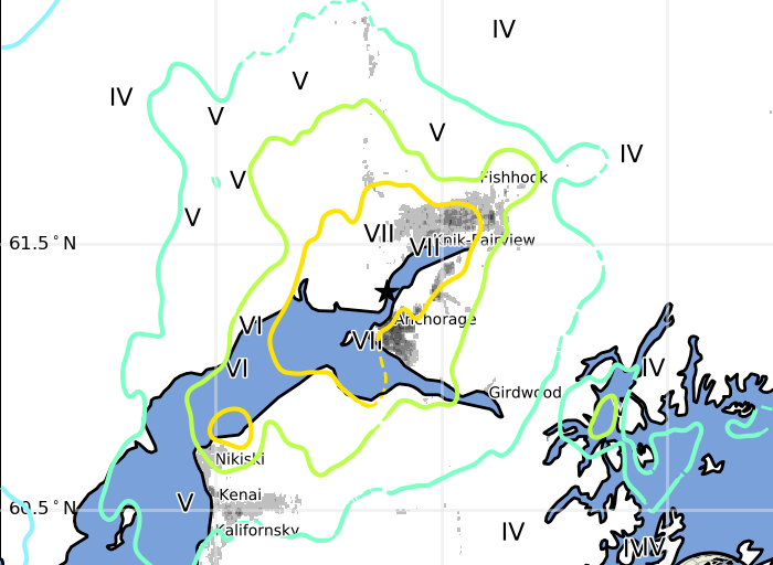 Anchorage recovering after massive earthquake slams area