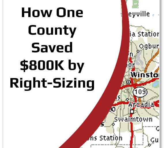 Case Study: How One County Saved $800,000 by Right-Sizing Their Fleet & Sharing Vehicles