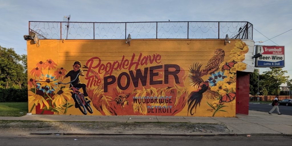 Detroit police arrest muralist painting city-commissioned art