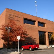 Kokomo, IN city hall and police station