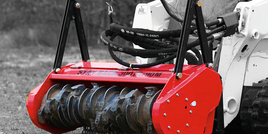 New low-flow mulcher head makes short work of brush and vegetation