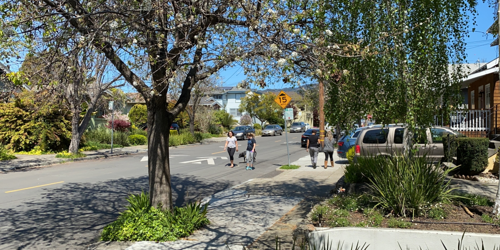 Cities open roadways up to socially distanced pedestrians