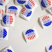 Voting stickers