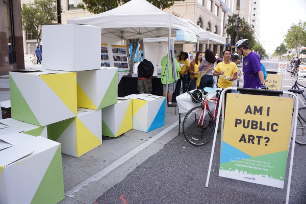 The art of the public art installation: Building a vision with communities