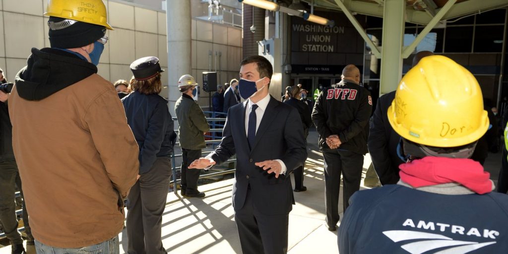 Buttigieg: With infrastructure bill signed, ‘the real work begins’ on transportation needs