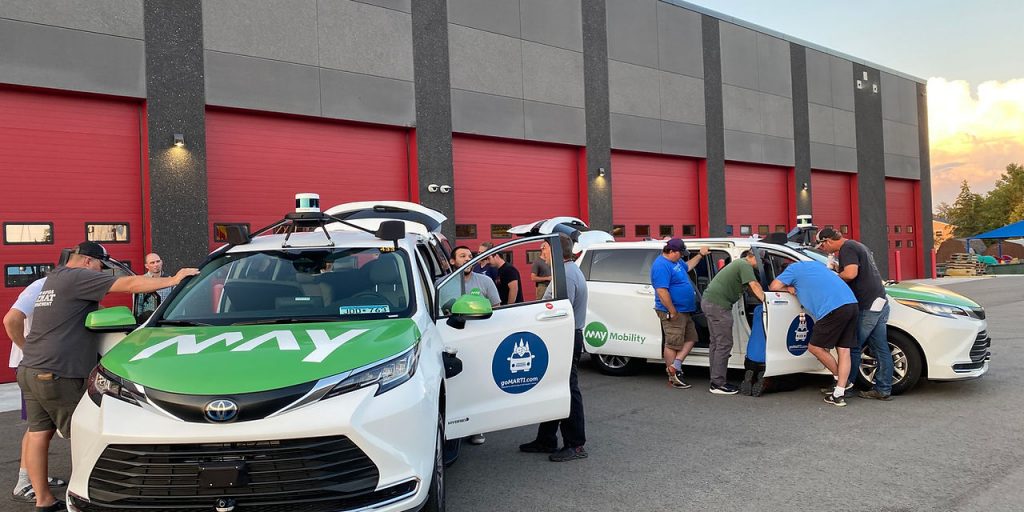 Rural Minnesota community test drives autonomous shuttle service that features ADA-compliant minivans