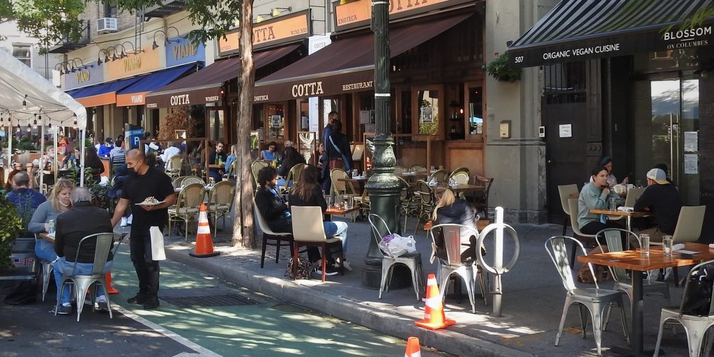 Report: NYC’s street-side dining program a ‘life preserver’ for local businesses during pandemic’s worst days